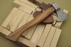 Custom Handforged Damascus Steel Tomahawk Axe  Hatchet