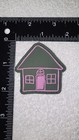 House Party Distro Dark Grey  With Purple Trim Pvc House Patch