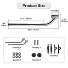 Niversal 5 Inch Fender Mounting Kit rear Wheel Semi Dump Work Truck Trailer
