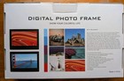 7-inch Digital Photo Frame   Multimedia Player - Complete In Box - New