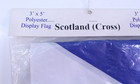 New Decorative Flag Outdoor Garden Display Scotland Cross 3  X 5  Polyester Nip