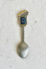 Vintage Morton Salt Metal Collectable Spoon Franklin Mint Souvenir Spoons