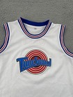 Space Jam Lola Bunny Tune Squad Basketball Jersey Size Youth Large White Boys