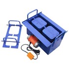 Manual Hollow Soil Block Brick Molding Machine Brick Maker Square Hole 220v 40w