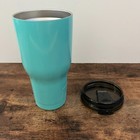 Tumbler Rtic 30oz Stainless Steel Travel Cup Turquoise Lid Slide