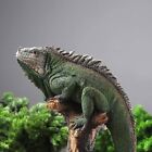 Large Lizard Statue Resin Sculpture Green Animal Figurines Home Decor 14  In