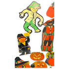 Vintage Diecut Halloween Decorations Hallmark Dennison Unmarked Retro Holiday