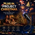 Plug And Play Hd Christmas Projector  Holiday Projector Lights Indoor