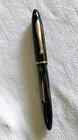 Vintage Parker Challenger Fountain Pen Usa Green Gray Black Marbled