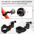 For Gopro All Utv Atv For 1 75-2 Inch Roll Bar Multi-angle Camera Mount Holder