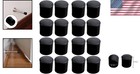 16 Pcs  Rubber Door Stopper Bumpers For Wall   Floor Safety