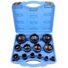 13pc Spindle Nut Socket Set 1 2    Drive Km Groove Locknut Hub Removal Tool Kit