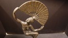 Vintage Art Nouveau Or Deco Fan Dancer Or Lady - In The Style Of Chiparus