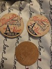 Mitchell s Jersey Dairy Grade A Raw Milk Advert Bottle Caps Lot Of 60 In Jar