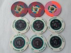 Vintage Atlantic City Casino Chips  2  5 Sands Nj Collectible Gaming Lot