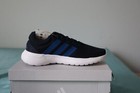 Adidas Boys  Lite Racer Cln 2 0 Running Shoe - Size 5 - Gz7738 Blue white