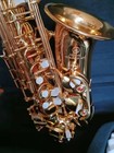 Professional Alto Saxophone Yas-62 Gold Key Electrophoretic Gold Sax With Case