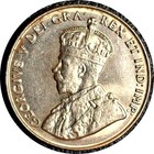 Canada 1929 Nickel 5 Cent Ch bu  5809