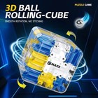 3d Labyrinth Puzzle Maze Cube - Engaging Brain Teaser Toy  Improve Spatial - New