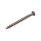  8 X 2 Deck Screws   Square Drive   Bugle Head   Brown Ruspert   500pcs Box
