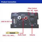 500w 12v 2 Channel Powerful Stereo Audio Power Amplifier Hifi Bass Amp Car Home