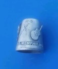 Vintage Silver Tone Elvis Presley Graceland Thimble