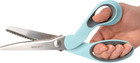 Westcott Pinking Shears For Fabric Cutting  9 5  Titanium-bonded Zigzag Edge  So