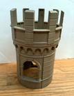 Playmobil Castle Knights Defender 3888 Tower Spire W  1 Figure Missing Trapdoor