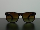 Ray-ban Rb4165 Justin Sunglasses Matte Tortoise Gradient 54mm Never Worn