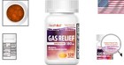 Ultra Strength Gas Relief Simethicone Softgels - 180 Mg For Fast Bloating Relief