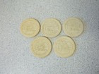 Stop Monkeying Poker Chips 10 Total Vintage Game Chips