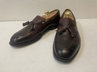Johnston   Murphy Aristocraft Made In Usa Vintage Cordovan Tassel Loafer 9 5 3e