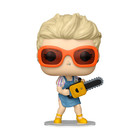 Funko Pop  Pink So What With Chainsaw Rocks Exclusive Figure 488   Protector