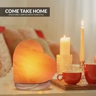 Himalayan Glow 944ac Usb Heart Salt Lamp  Multicolor Night Light  Best Home