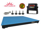 Liberty Sl-800 Ntep 48    X 48    Digital Floor Scale 4    X 4    Pallet Scale 20000 Lbs