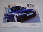 Opel Vectra Sedan 1999 Car Dealership Literature Sales Brochure Memorabilia Ger