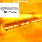 48  88-led Strobe Light Bar Emergency Warn Beacon Tow Truck Response Work Lamp