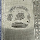 Vintage Mini Flip-up Rolodex Address Phone Book Atlantic City Nj Gold Tone