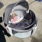 Fisher Price On The Go Dome - Outdoor indoor Portable Bassinet 