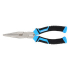 Shimano Brutas Silver Nickel Long Nose Pliers Tools  snnp08n  Fishing