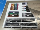 Sheaffer Classic Calligraphy Set With 3 Fountain Pens   Ink Cartridges
