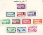 Maldive Islands 1961-1975 Collection Of 490 Stamps All Mint Hinged Complete Sets