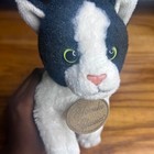 Russ Berrie Yomiko Classics Rare Tuxedo Cat Plush 12 In Black White Vintage Y2k