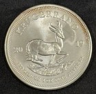 2019 South Africa 1oz Fine Silver Krugerrand Coin With Toning