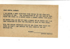 Postal History Us  Postal Patron From Letter Carrier   Rare Clean Your Walkway 