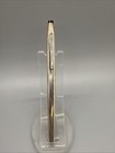 Vintage Cross Fountain Pen Sterling Silver 14k 585 Medium Nib