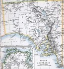 1921 Johnston Map South Australia Adelaide Kangeroo Island Spencer Gulf - Dexter
