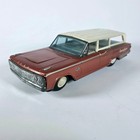 Tin     Ford    country Squire    Station Wagon     Friction Powered 10      Made In Japan