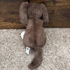Jellycat Medium Bashful Fudge Puppy Plush Brown White Dog Retired