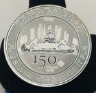 2017  5 Canada Coin - 150th Voyageur 1 Oz Silver  22052